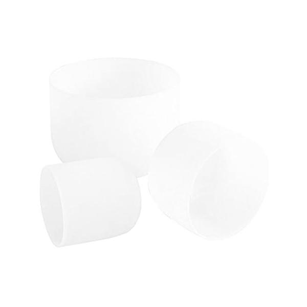 ENERGYSOUND Perfect Pitch 432Hz Frosted 12" C, 10" E 7" A Quartz Crystal Si