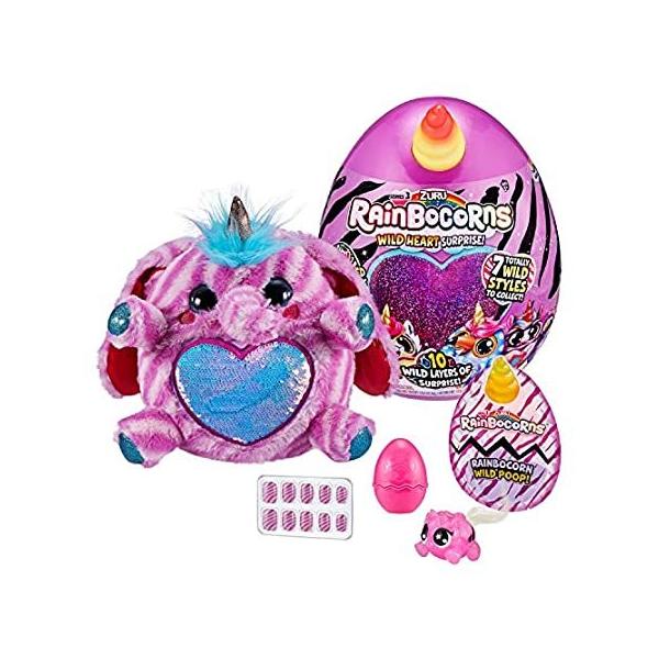 Rainbocorns Wild Heart Surprise Elephant - 11" Collectible Plush Stuffed An