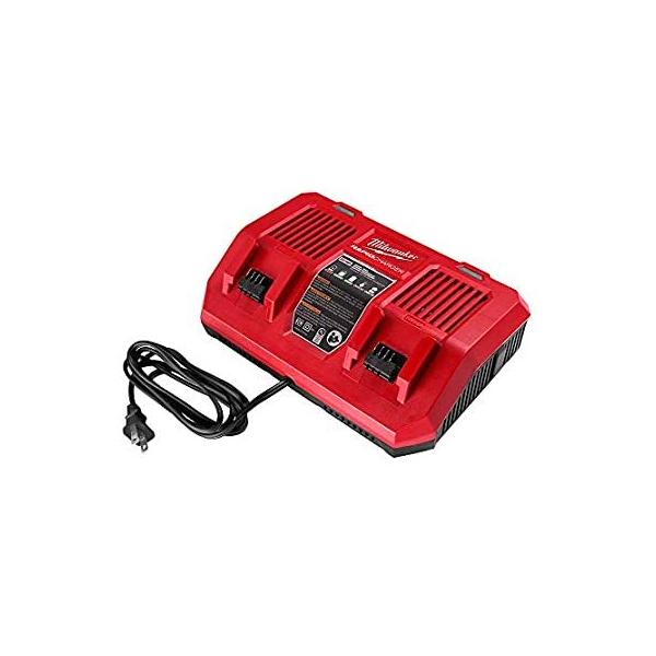 Milwaukee 48-59-1802 M18 Dual Bay Simultaneous Rapid Lithium-Ion Charger