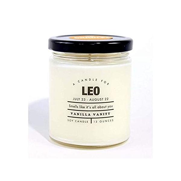 Whiskey River Soap Co. 13oz Astrology Candle (Leo)
