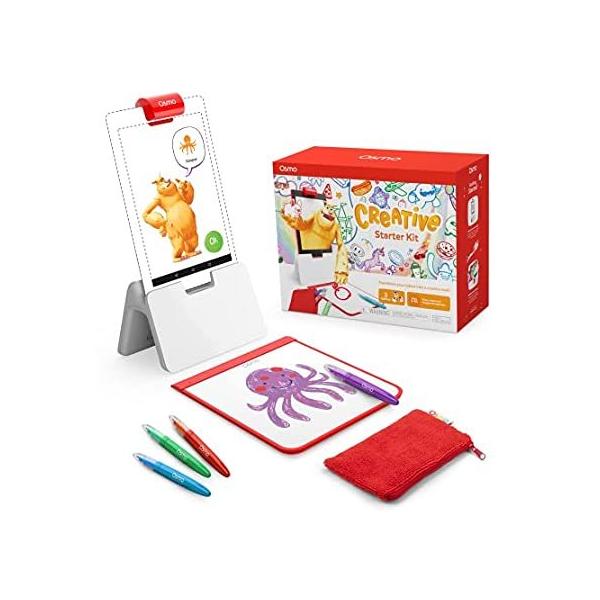 Osmo - Creative Starter Kit for Fire Tablet - 3 Educational Learning Games