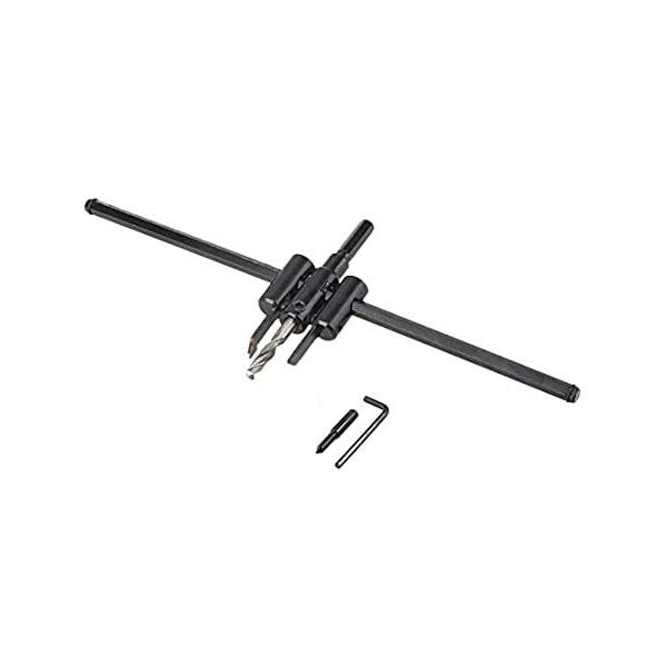 XMHF 30mm to 300mm Adjustable Circle Hole Cutter Wood Drywall Drill Bit Saw