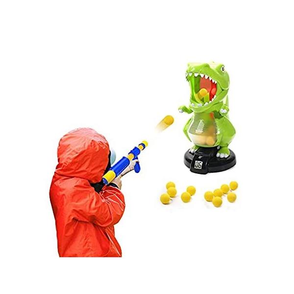 EagleStone Dinosaur Shooting Toys for Boys, Kids Target Shooting Games w/ A sAi