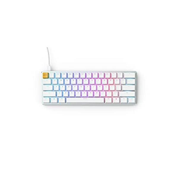 Glorious Modular Mechanical Gaming Keyboard (Compact - White) ���s�A���i