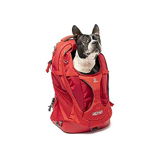 Kurgo G-Train - Dog Carrier Backpack for Small Pets - Dogs &amp; Cats - TSA Air sAi