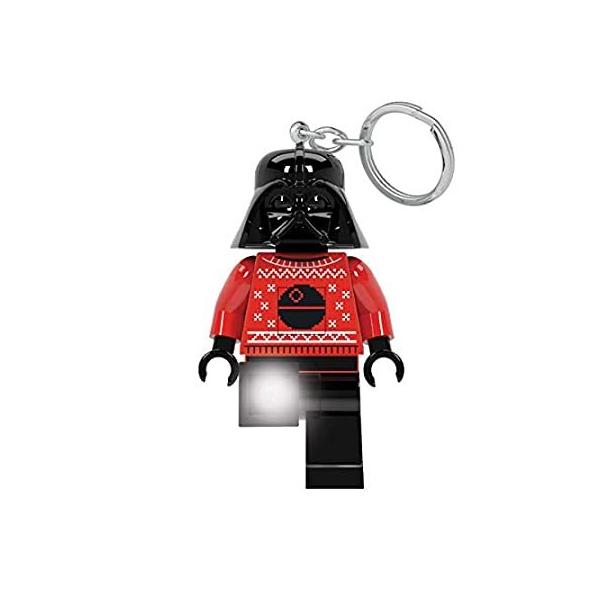 Lego Star Wars Darth Vader Ugly Sweater Keychain Light - 3 Inch Tall Figure sAi