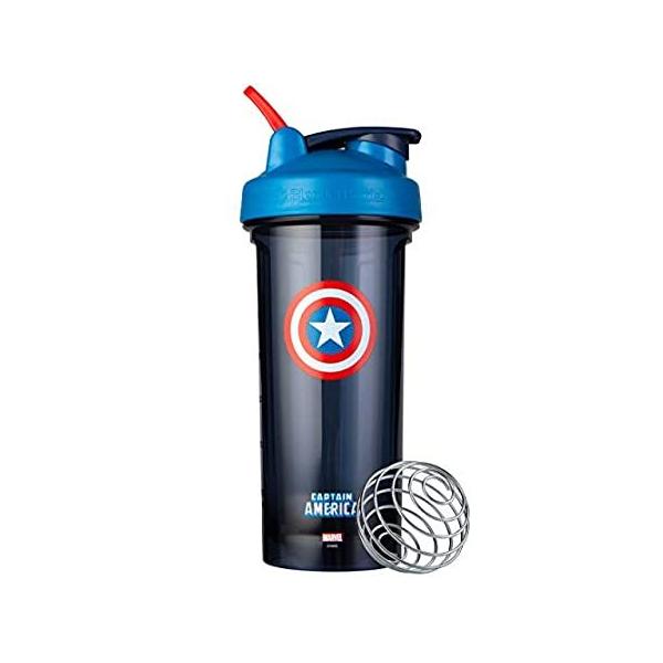 BlenderBottle Marvel Shaker Bottle Pro Series Perfect for Protein Shakes an