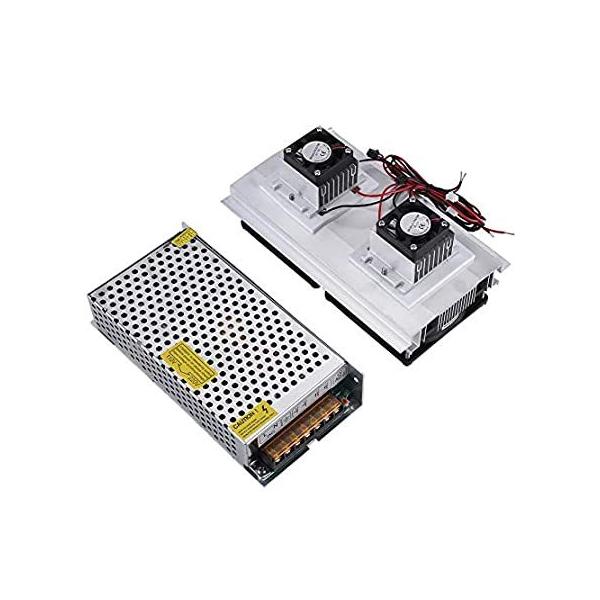 DC12V Dual-core Thermoelectric Peltier Cooler Refrigeration Cooling System  sAi