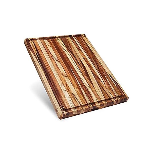 Sonder Los Angeles, XL Thick Teak Wood Cutting Board with Juice Groove, Sor ���s�A���i