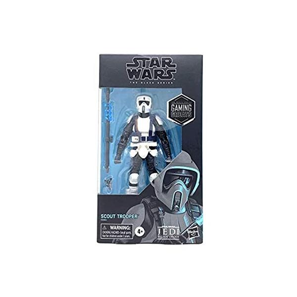 Hasbro - Figurine Star Wars Jedi Fallen Order - Scout Trooper Black Series Gaming Greats 15cm - 5010993750191 sAi