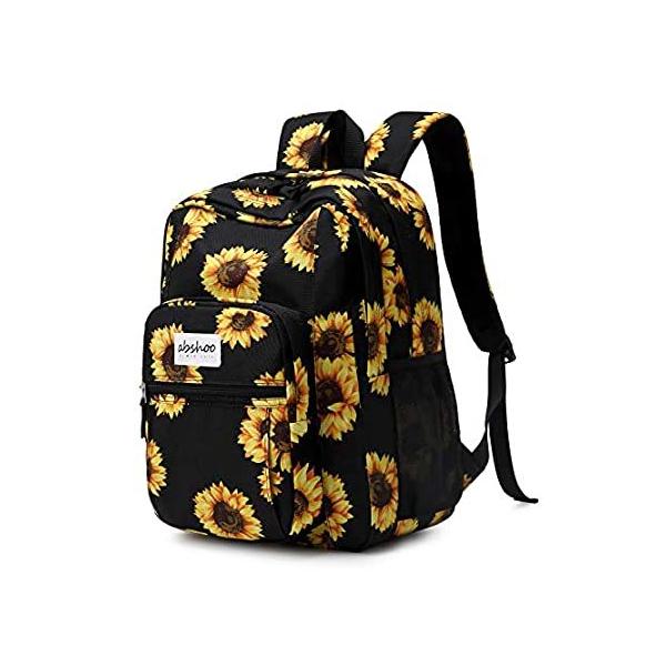 �����b�N Abshoo Classical Basic Womens Sunflower School Backpack For College Teen Gi