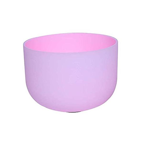 ENERGYSOUND Perfect Pitch 432Hz Frosted C# Adrenals Chakra Pink Colored Fro