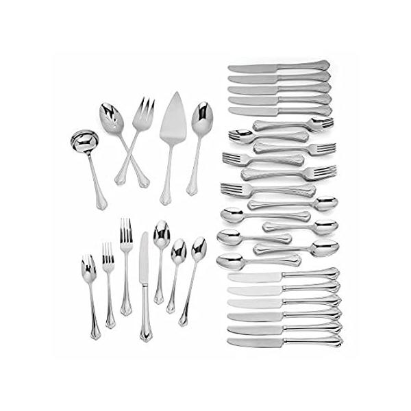 Lenox 892282 Alcott 89-Piece Flatware Set sAi