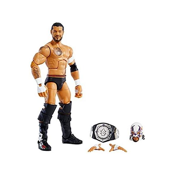 WWE Santos Escobar Elite Collection Series 87 Action Figure 6 in Posable Co ���s�A���i