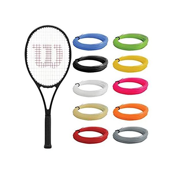 Wilson Pro Staff 97 v13 Tennis Racquet (4 1/4" Grip) Strung with Red Synthev