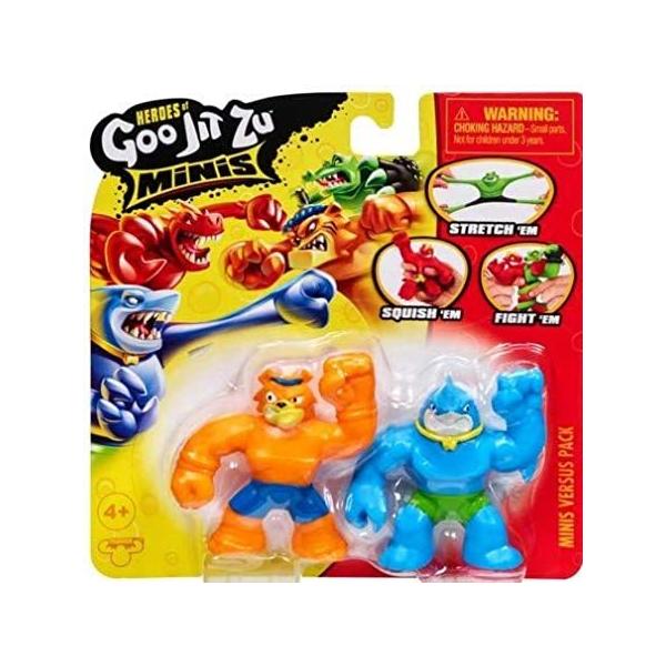 Moose Toys Goo JIT Zu Mini Pack Versus Thrash vs Tygor ���s�A���i
