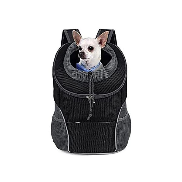 WOYYHO Pet Dog Carrier Backpack Puppy Dog Travel Carrier Front Pack Breatha sAi