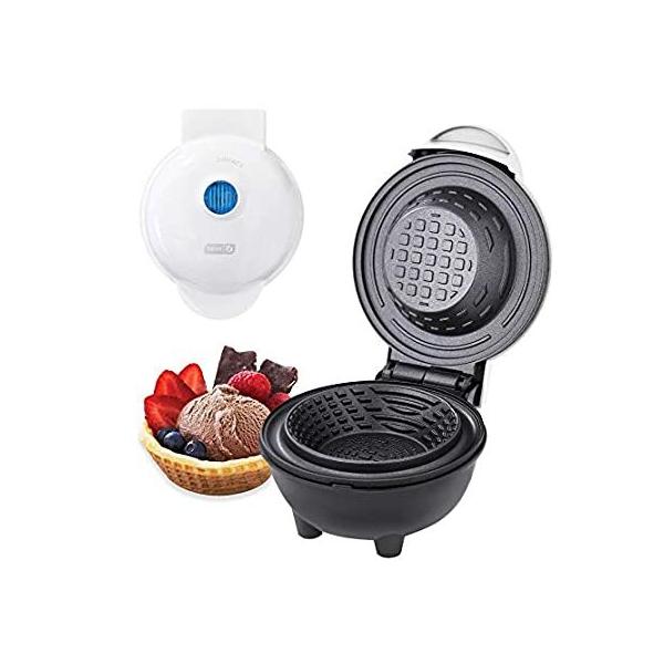 Dash Mini Waffle Bowl Maker for Breakfast, Burrito Bowls, Ice Cream and Oth