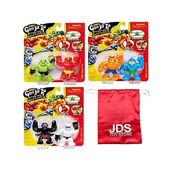 Heroes of Goo Jit Zu Minis Versus Bundle - Pantaro, Scorpius, Thrash, Tygor ���s�A���i