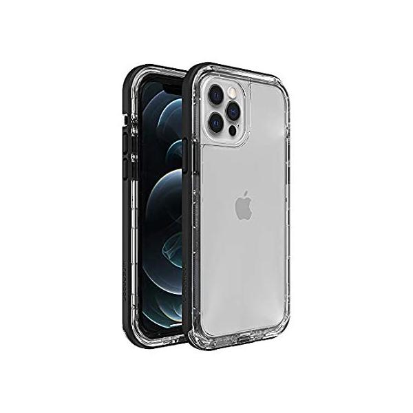 LifeProof �l�N�X�g�V���[�Y�P�[�X iPhone 12 &amp; iPhone 12 Pro�p - �u���b�N�N���X�^��(�N���A/�u���b�N) ���s�A���i