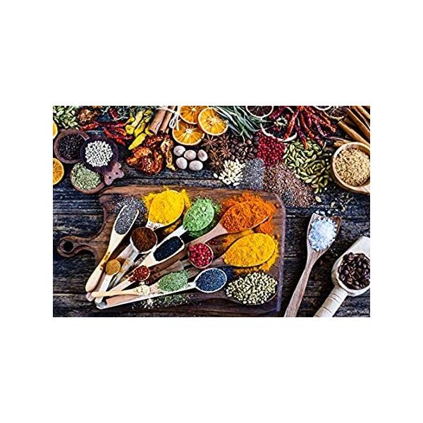 Jigsaw Puzzles for Adults 1000 Piece &amp;#x2013; Family Fun Game of Colorful Spices a