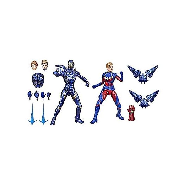 Marvel Hasbro Legends Series 6-inch Scale Action Figure Toy Captain and Res