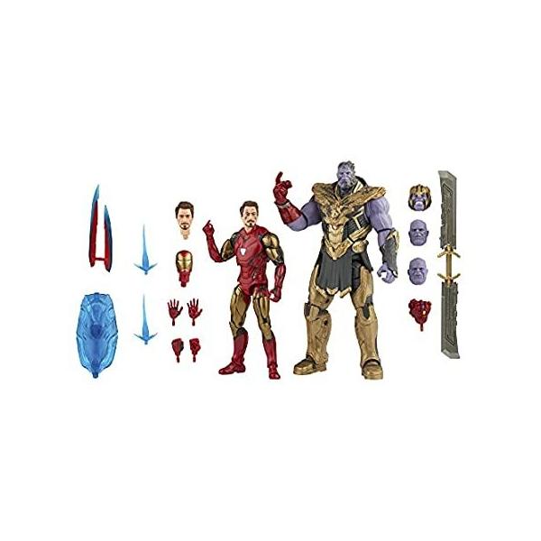 Marvel Hasbro Legends Series 6-inch Scale Action Figure 2-Pack Toy Iron Man