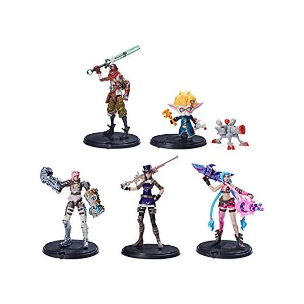 League of Legends, Dual Cities Pack w/ Exclusive Jinx, Heimerdinger, Vi, Ca sAi