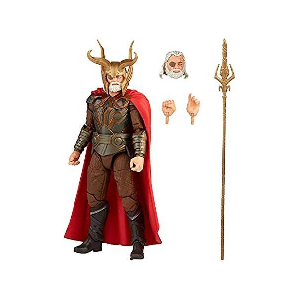 Marvel Hasbro Legends Series 6-inch Scale Action Figure Toy Odin, Infinity Saga Character, Premium Design, Figure and 4 Accessories sAi