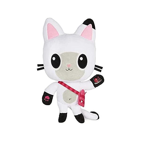 Gabby's Dollhouse, 13-inch Talking Pandy Paws Plush Toy with Lights, Music