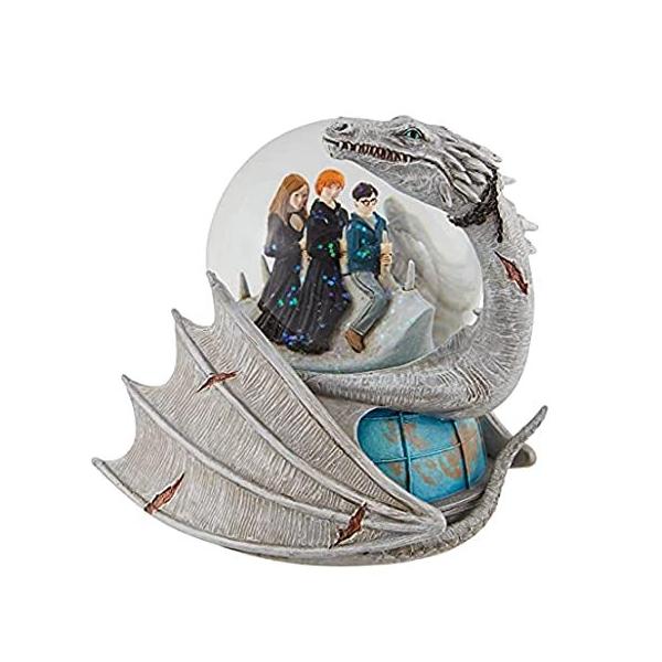 Enesco Harry Potter, Ron and Hermoine Riding Ukranian Ironbelly Dragon Wate