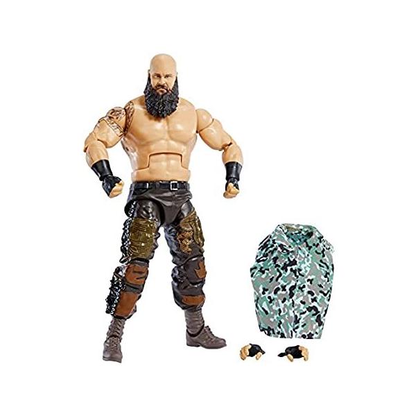 WWE Braun Strowman Elite Collection Series 86 Action Figure 6 in Posable Co ���s�A���i