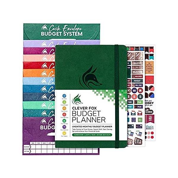 Clever Fox Budget Planner &amp; Cash Envelopes for Budget System Bundle - Month ���s�A���i