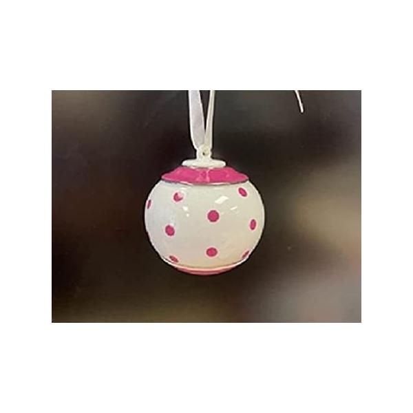 Kate Spade New York Larabee Road PINK Polka dots Ornament New by Lenox ���s�A���i