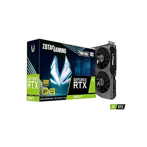 ZOTAC Gaming GeForce RTX 3060 Ti cCGbW OC LHR 8GB GDDR6 256-bit 14 Gbps PC sAi