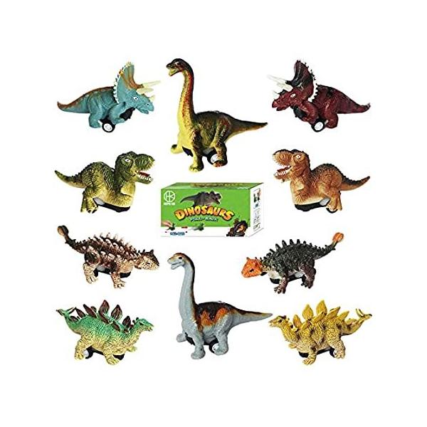 10 Pack Dinosaur Toys for Kids 3 Year Old and Up Toddler Gift for Boys, Din ���s�A���i