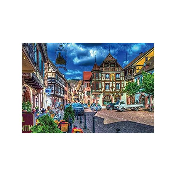Jigsaw Puzzles 1000 Piece for Adults Night Street 1000 Pieces Exquisite Box