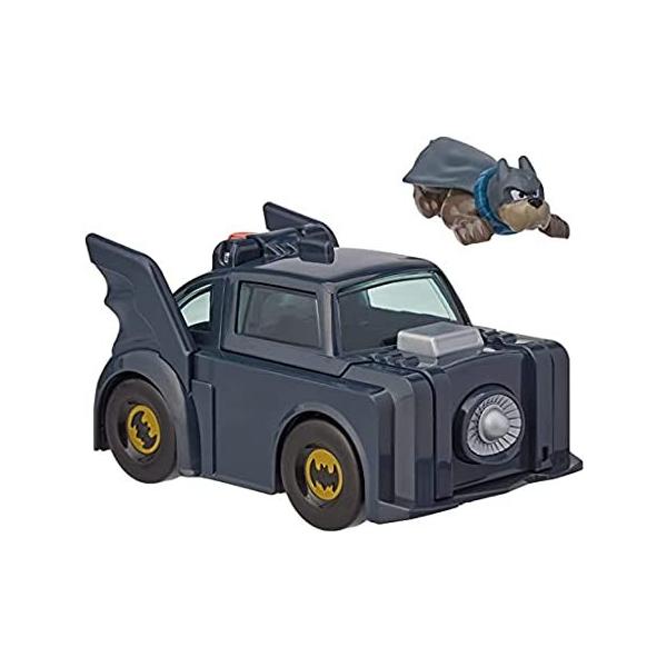 Fisher-Price DC League of Super-Pets Super Launch Ace figure and Batmobile  sAi