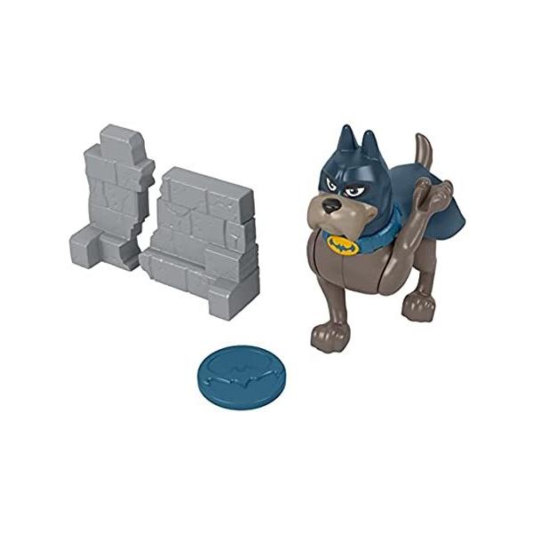 Fisher-Price DC League of Super-Pets Disk Launch Ace, figure set with dog c sAi