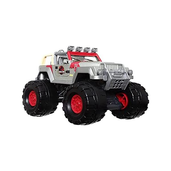 &amp;#x200B;Matchbox Jurassic World Dominion Jeep Wrangler 1:24-Scale Truck with Large ���s�A���i