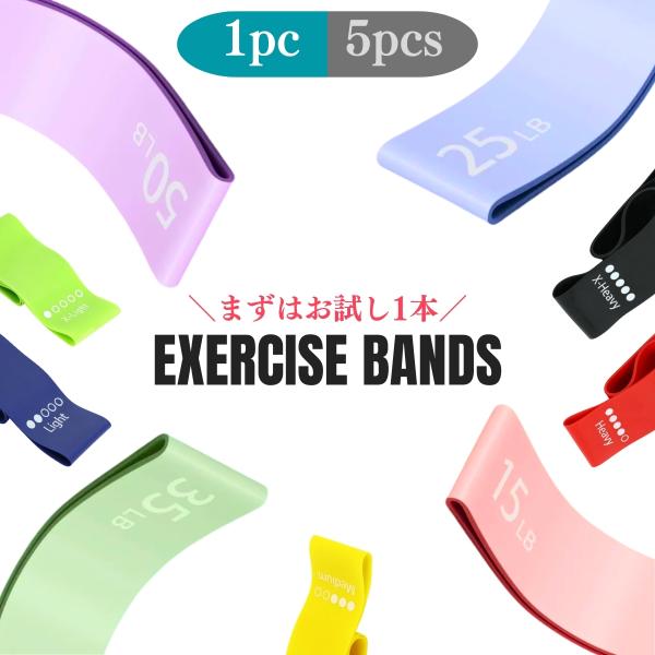 筋トレ・ストレッチ・ヨガ・ピラティス・リハビリまで使える万能フィットネスバンド。選べる強度（15LB / 25LB / 35LB / 50LB）で、初心者から上級者まで自宅でもジムでも幅広く活用できます。コンパクトで持ち運びやすい：出張や旅...