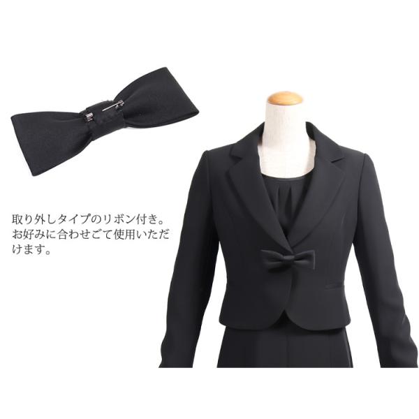 ブラックフォーマル 喪服 レディース 礼服 女性 ワンピース アンサンブル かわいい 卒業式 卒園式 スーツ 黒 903 Buyee Buyee Japanese Proxy Service Buy From Japan Bot Online