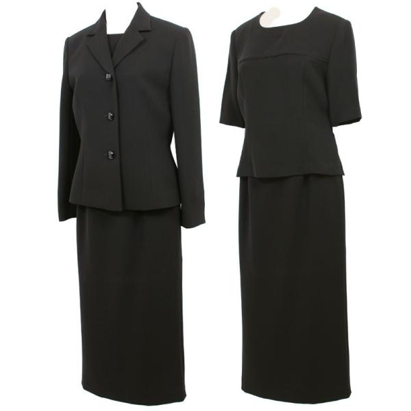 ブラックフォーマル 喪服 礼服 レディース 4点セット 大きいサイズ パンツスーツ パンツ スカートスーツ 女性 30代 40代 50代 60代 黒 スーツ T305 Buyee Buyee Japanese Proxy Service Buy From Japan Bot Online