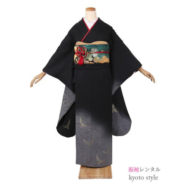 作家振袖 振袖 斉藤三才 鳥 振りぼかし 紋意匠 身丈166cm 作家振袖 振袖 斉藤三才 鳥 振りぼかし 紋意匠 身丈166cm