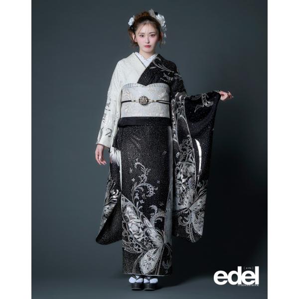 振袖レンタル 成人式 フルセット セミオーダー 振袖 edel×ゆうちゃみ着用 結婚式 結納 卒業式 振袖レンタル 二十歳 72314