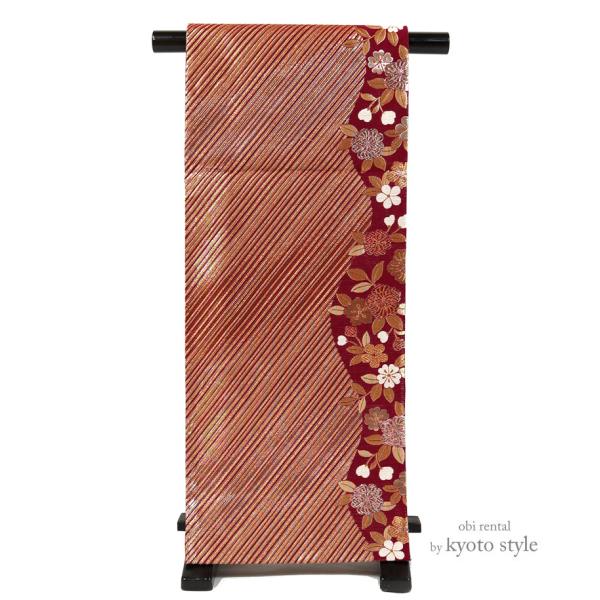 【袋帯 レンタル 】こちらは振袖や訪問着などに合わせていただく帯のレンタルになります。お着物は合わせる帯や小物でガラっと雰囲気が変わります。・着物はあるけど手持ちの帯といまいちしっくりこない、、・いつものイメージとは違う着こなしをしたい、、...