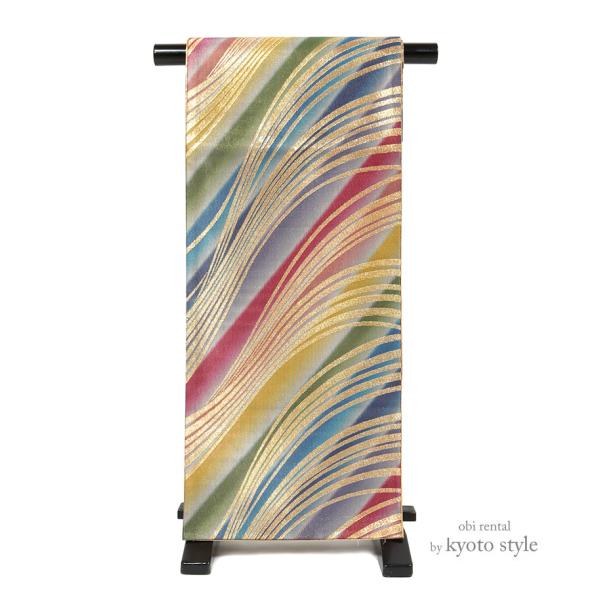 【袋帯 レンタル 】こちらは振袖や訪問着などに合わせていただく帯のレンタルになります。お着物は合わせる帯や小物でガラっと雰囲気が変わります。・着物はあるけど手持ちの帯といまいちしっくりこない、、・いつものイメージとは違う着こなしをしたい、、...