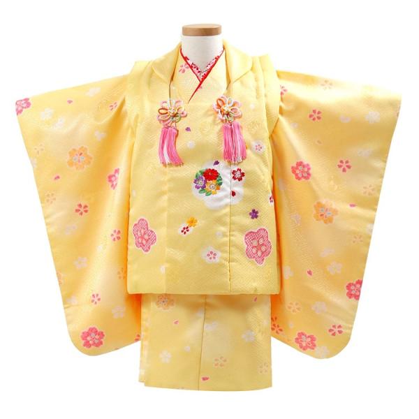 七五三 着物 3歳 レンタル フルセット 女の子 被布セット 着物レンタル