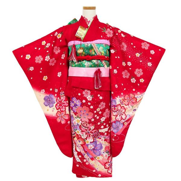 ★只今全て４〜7日発送！！返品×返金×★七五三　七歳女児　振り袖（２） ☆只今全て4〜7日発送！！返品×返金×様専用☆七五三 七歳女児