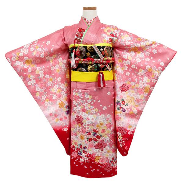 七五三(7歳)着物 七五三 着物 7歳 販売 七歳 着物セット 女の子 作り帯 筥迫 草履